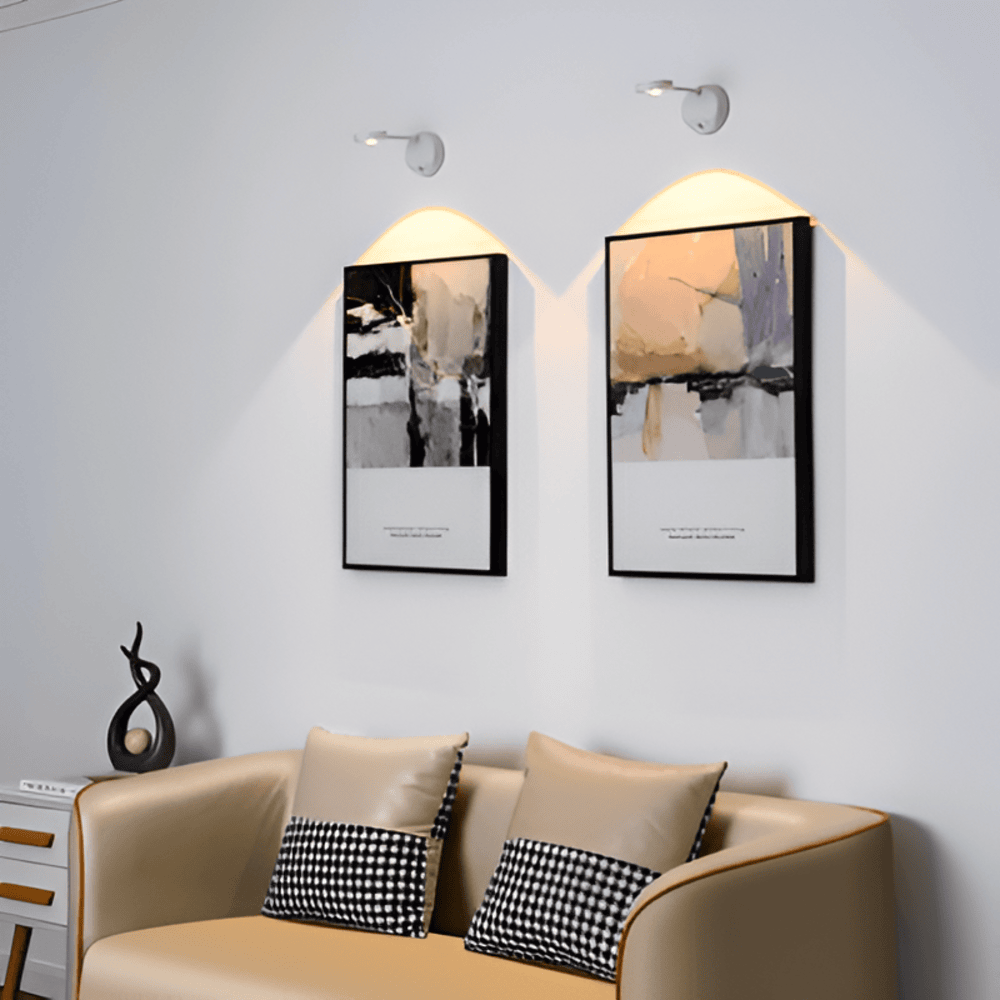Bezprzewodowa lampa ścienna LED ładowalna czujnik ruchu