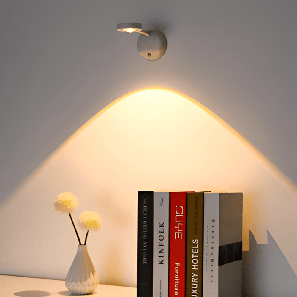 Bezprzewodowa lampa ścienna LED ładowalna czujnik ruchu