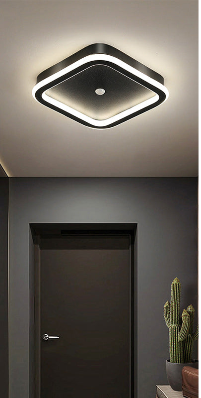 Lampe de plafond LED moderne avec détecteur de mouvement