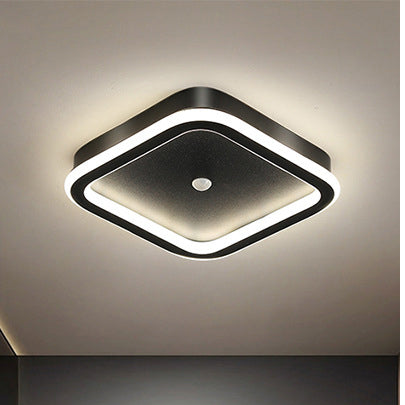 Lampe de plafond LED moderne avec détecteur de mouvement