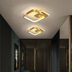 Lampe de plafond LED moderne avec détecteur de mouvement