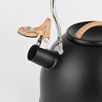Bouilloire pratique et durable avec sifflet pour faire bouillir l'eau