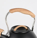 Bouilloire pratique et durable avec sifflet pour faire bouillir l'eau