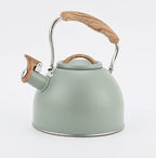 Bouilloire pratique et durable avec sifflet pour faire bouillir l'eau
