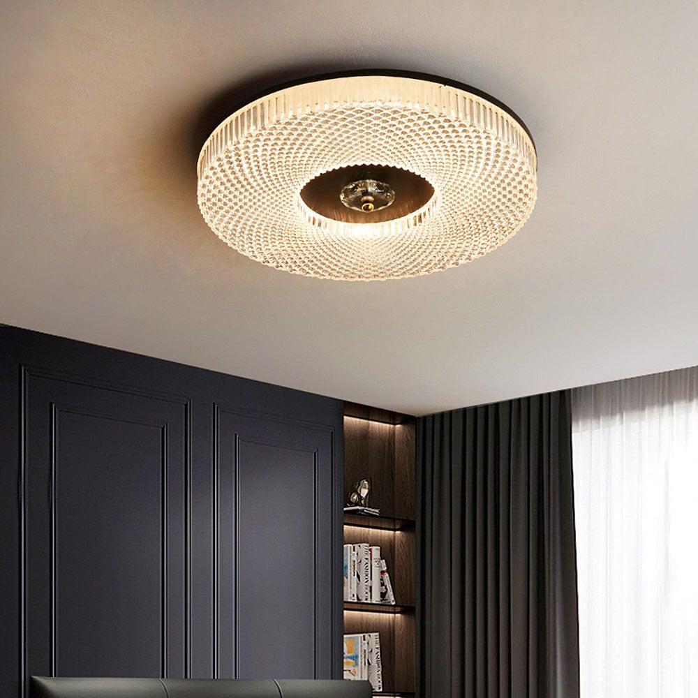 Elegant LED Ceiling Lamp with Ultra-Thin Recessed Design