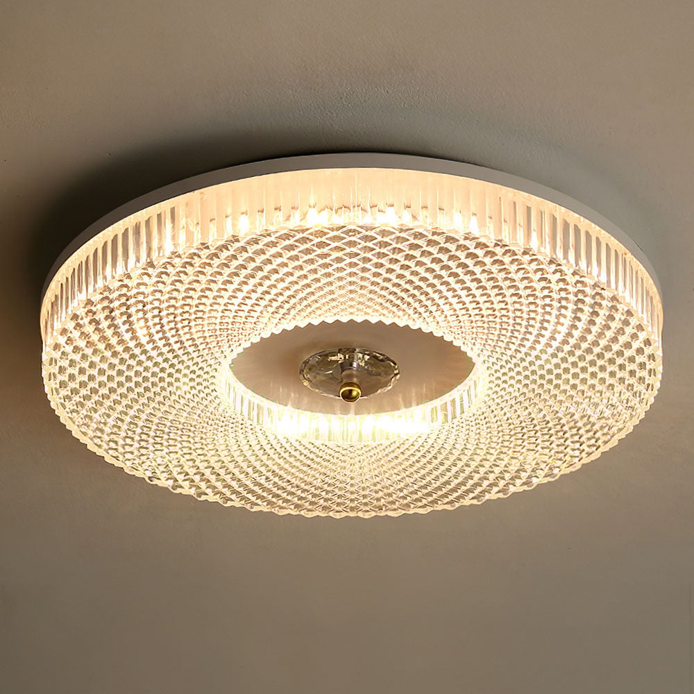 Elegancka lampa sufitowa LED z ultracienką konstrukcją do montażu podtynkowego