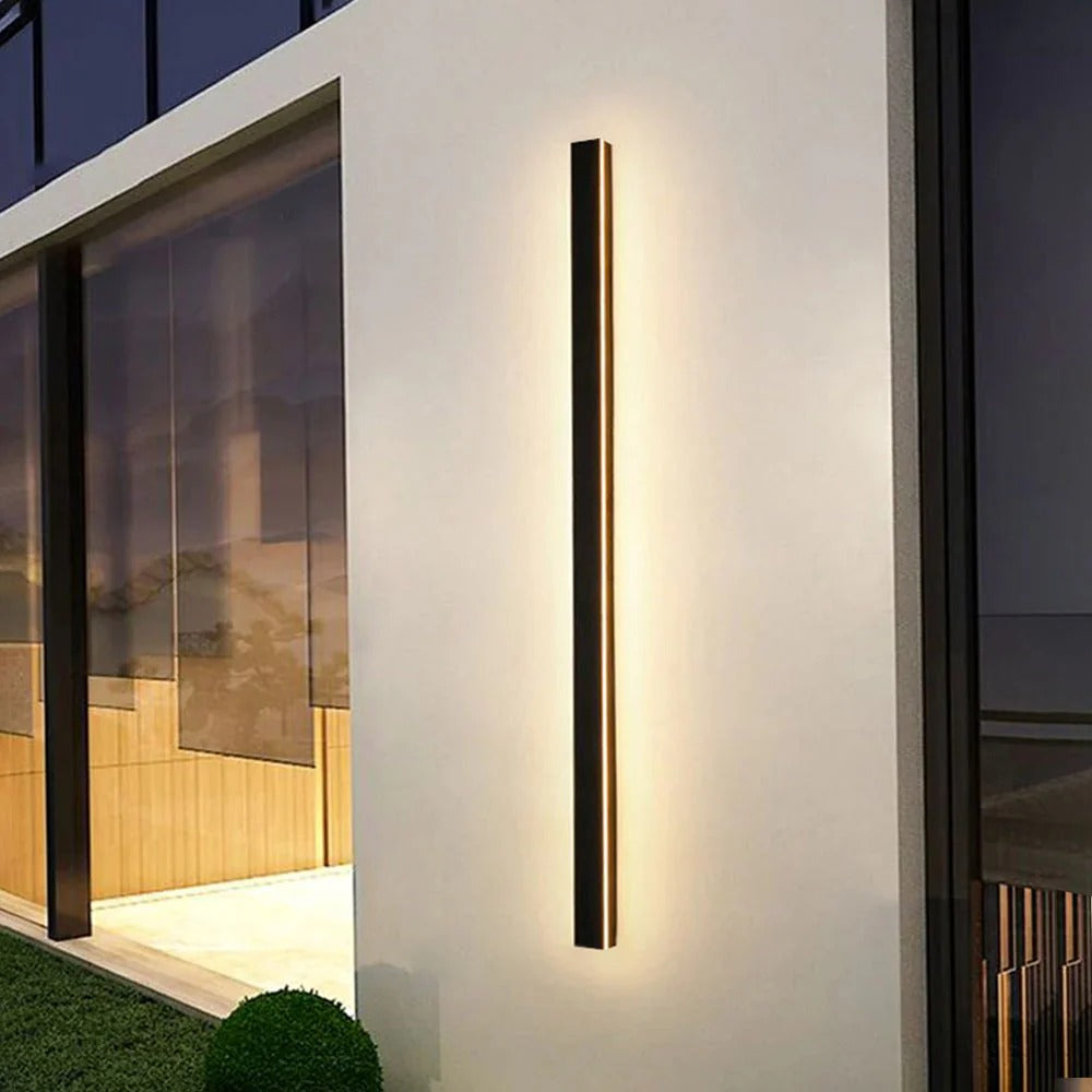 Moderne LED-Außenwandleuchte zur Wandmontage
