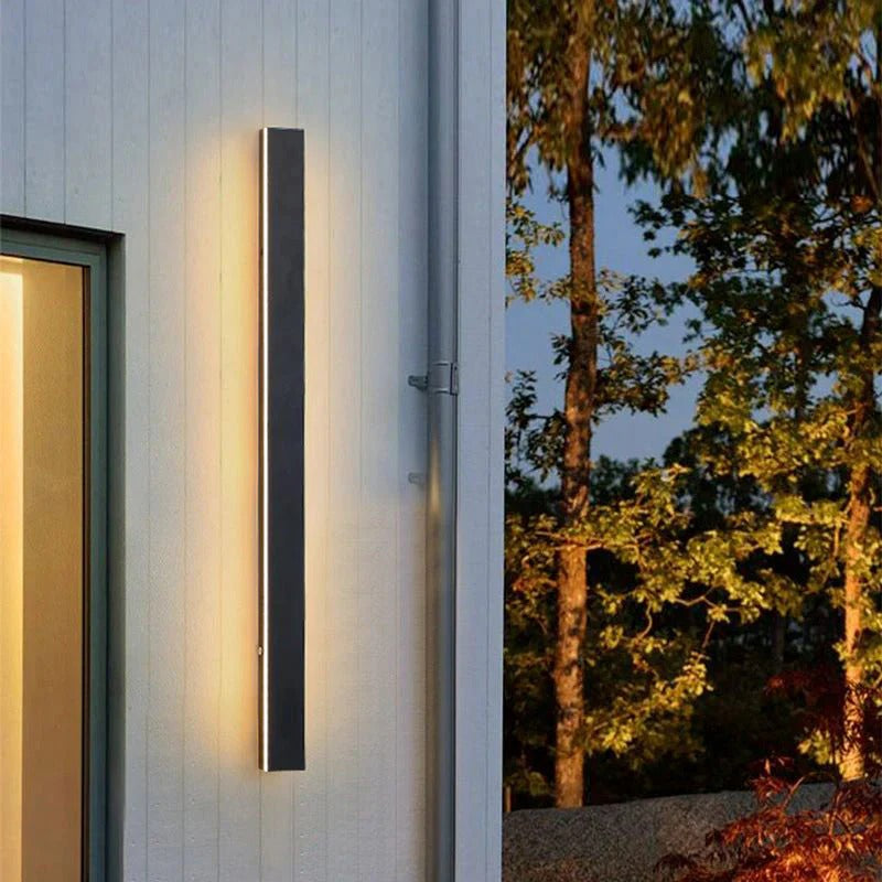 Moderne LED-Außenwandleuchte zur Wandmontage