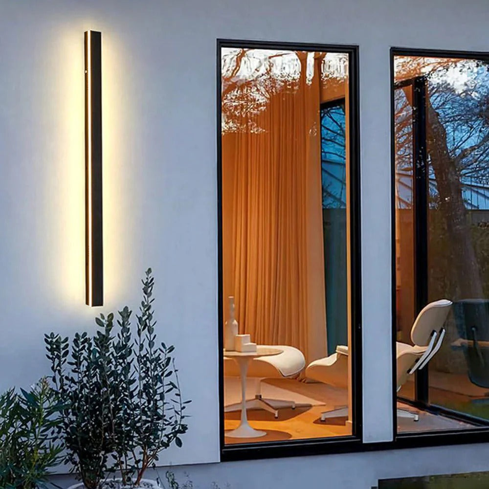 Moderne LED-Außenwandleuchte zur Wandmontage