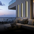 Modern outdoor wall-mounted LED lamp