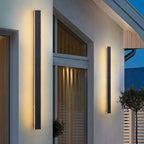 Modern outdoor wall-mounted LED lamp