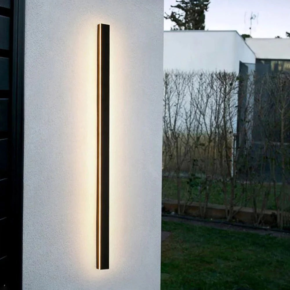 Modern outdoor wall-mounted LED lamp