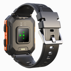 Męski Zegarek Smartwatch Fitness Wytrzymały Do Aktywności