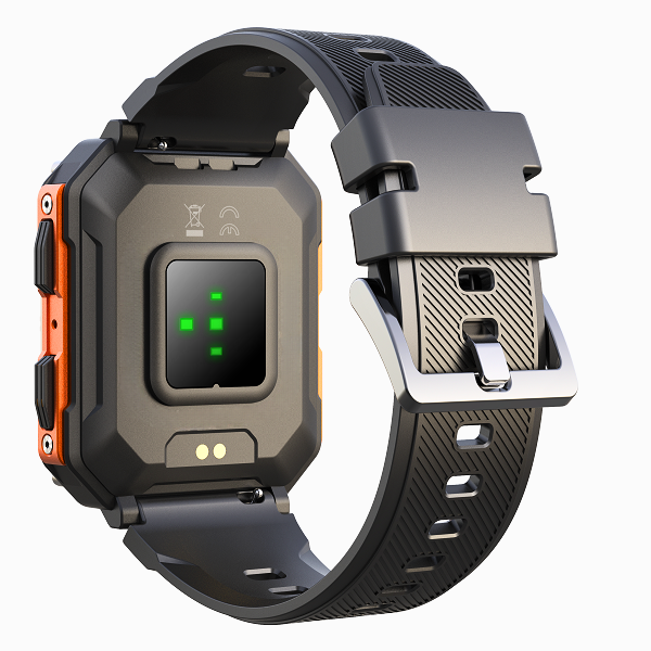 Męski Zegarek Smartwatch Fitness Wytrzymały Do Aktywności