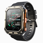 Męski Zegarek Smartwatch Fitness Wytrzymały Do Aktywności