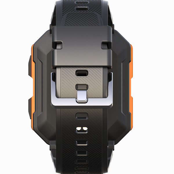 Męski Zegarek Smartwatch Fitness Wytrzymały Do Aktywności