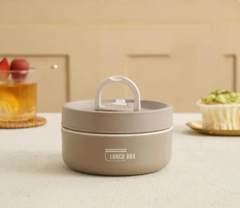 Set di contenitori per pranzo isolati a più livelli con borsa