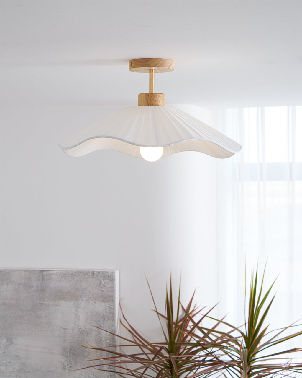Jimi Fabric ceiling lamp