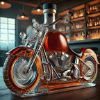Karafka na Alkohol w Stylu Motocykla Ozdobna Butelka Barowa