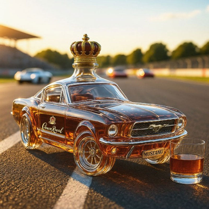 Karafka do Whisky w Kształcie Klasycznego Samochodu Sportowego