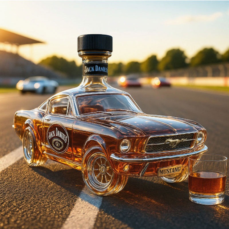 Karafka do Whisky w Kształcie Klasycznego Samochodu Sportowego