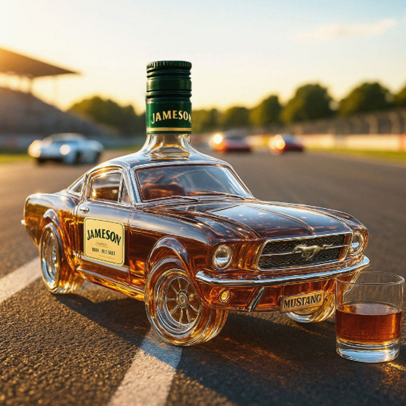 Karafka do whisky w kształcie samochodu sportowego do domowego baru