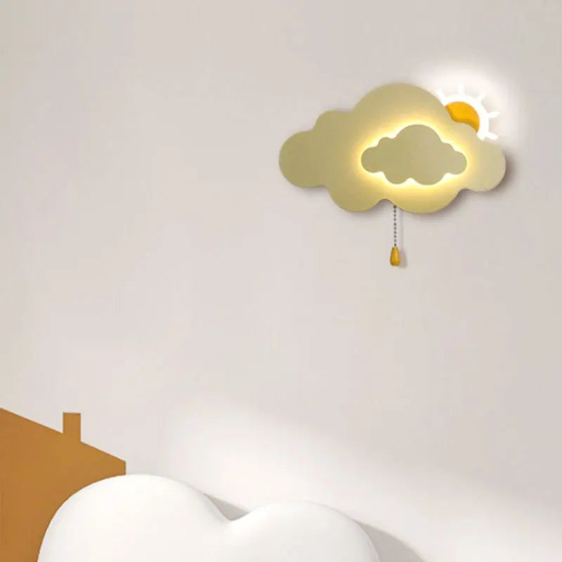 Lampada da parete creativa per bambini per la camera da letto
