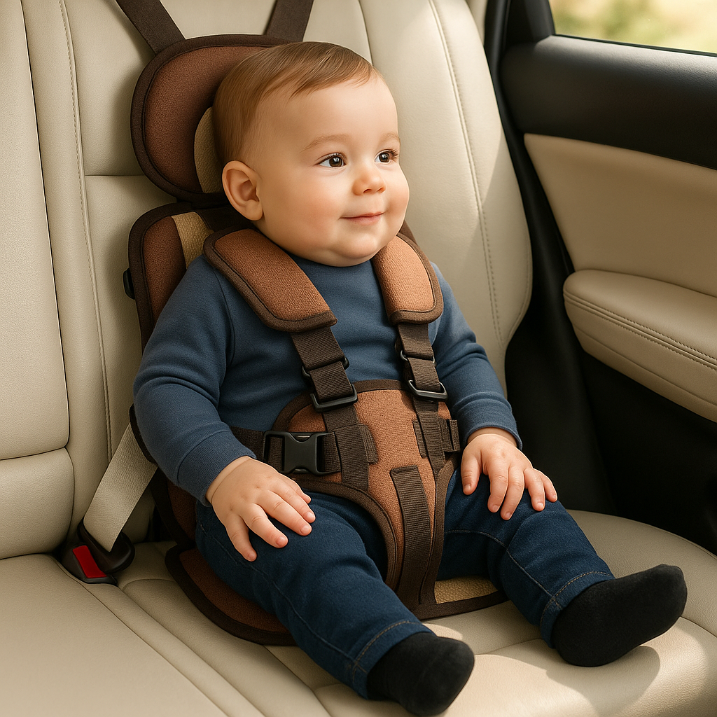 Tragbarer Kindersitz fürs Auto – zuverlässiger Schutz und Halt auf jeder Fahrt