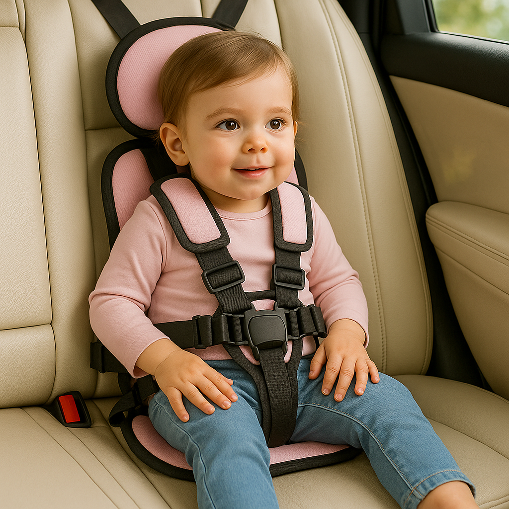 Tragbarer Kindersitz fürs Auto – zuverlässiger Schutz und Halt auf jeder Fahrt