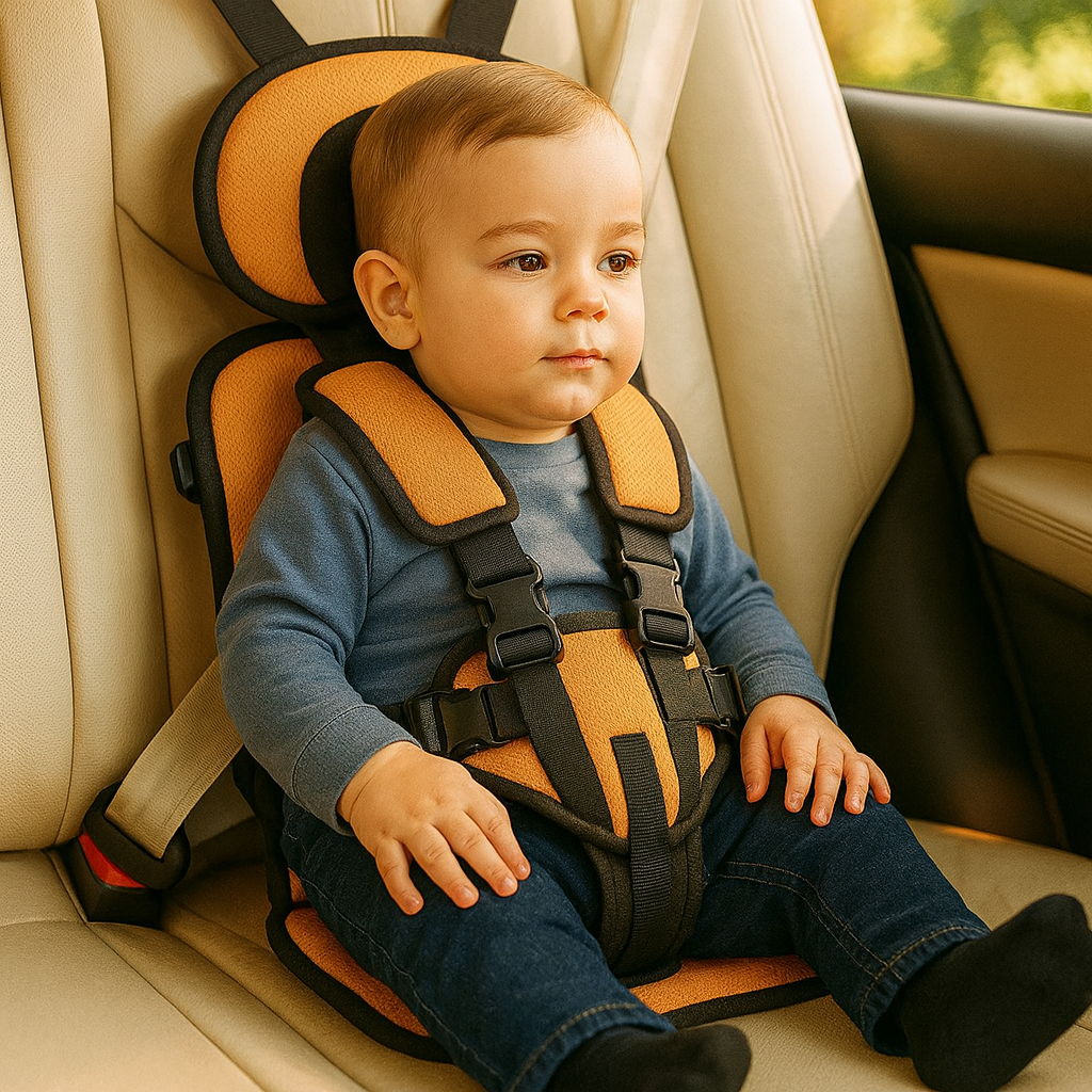 Tragbarer Kindersitz fürs Auto – zuverlässiger Schutz und Halt auf jeder Fahrt