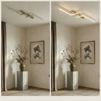 Luminaire de plafond LED moderne et fin – luminaire linéaire