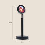 Lampada da tavolo LED Atmosfera al tramonto con regolazione dell’altezza