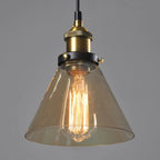 Lampada a sospensione art deco vintage da soffitto con regolazione della luce