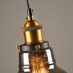 Stylish Art Deco Glass Pendant Lamp – Modern Vintage-Style Ceiling Light