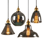 Lampada a sospensione art deco vintage da soffitto con regolazione della luce