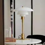 Skandynawska lampa stołowa LED dekoracyjne światło