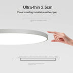 Lampada da soffitto LED rotonda luminosa a montaggio superficiale