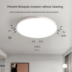 Lampada da soffitto LED rotonda luminosa a montaggio superficiale