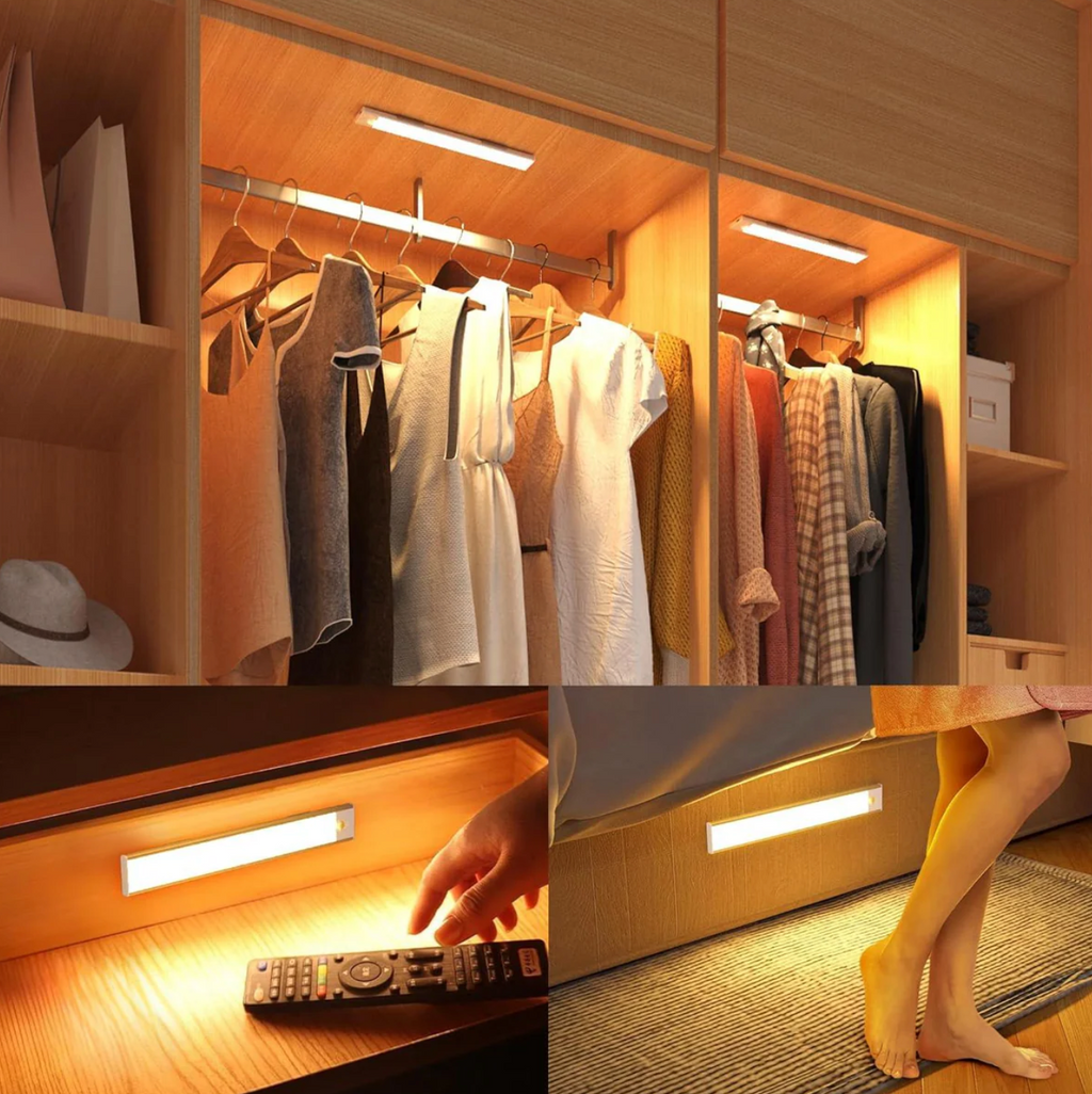 Applique rechargeable avec détecteur de mouvement – lampe LED sans fil