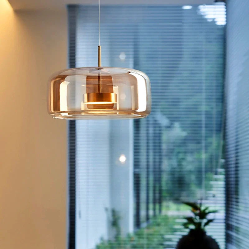 Lampes de plafond suspendues modernes avec réglage de la hauteur