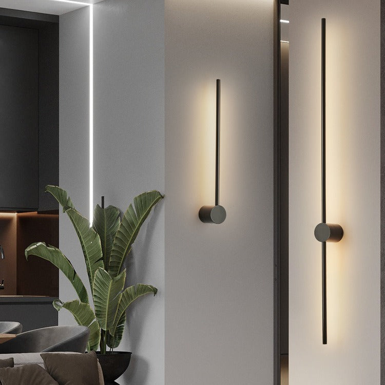 Lampada da parete lineare LED atmosferica - facile da montare a parete