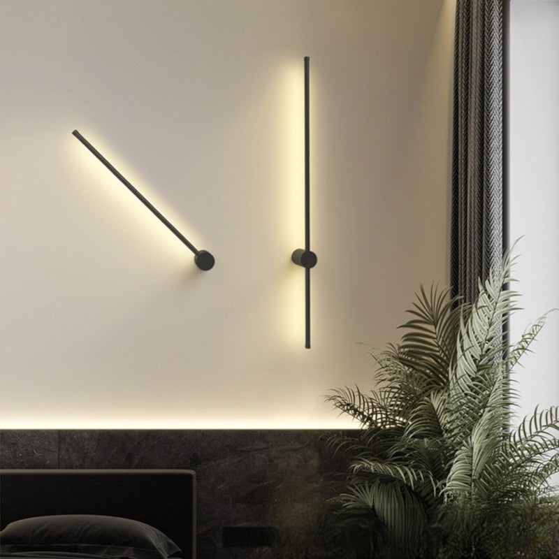 Lampada da parete lineare LED atmosferica - facile da montare a parete
