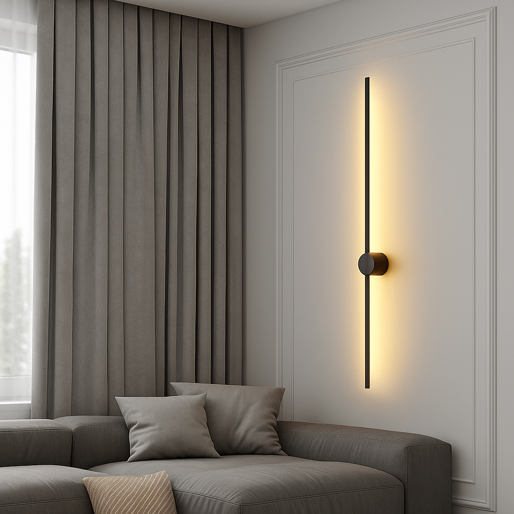 Lampada da parete lineare LED atmosferica - facile da montare a parete