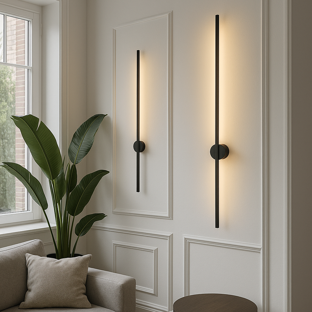 Lineare LED-Wandleuchte, Stimmungslicht, einfache Montage