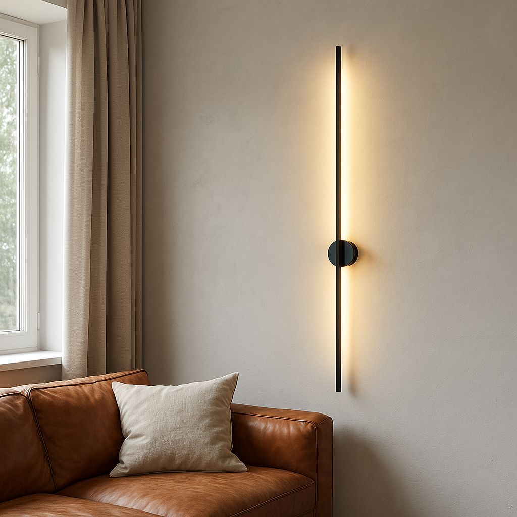 Lineare LED-Wandleuchte, Stimmungslicht, einfache Montage
