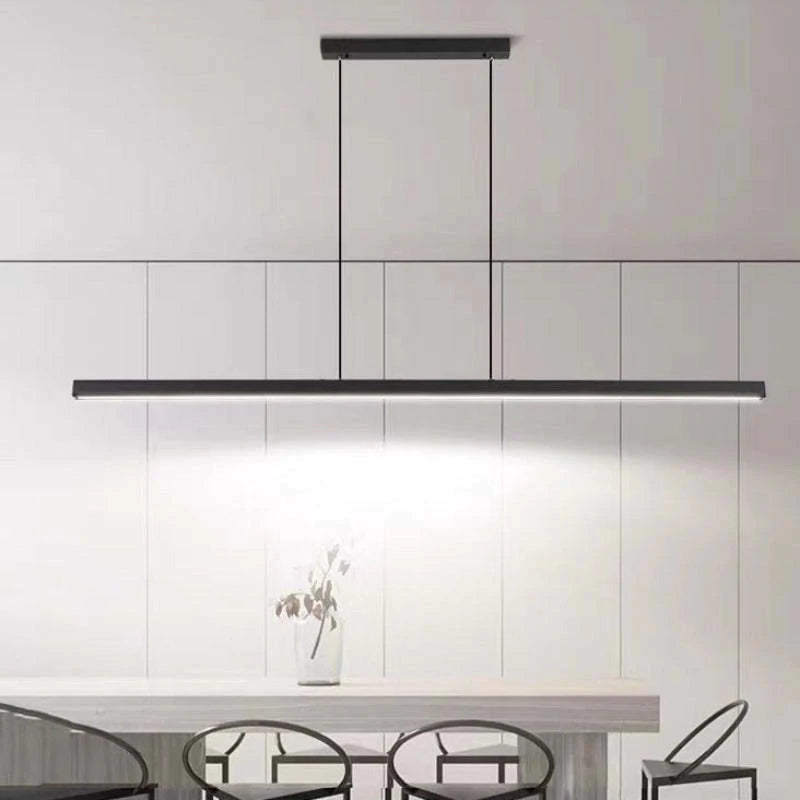 Lampade a soffitto lineari a sospensione – moderno apparecchio LED con regolazione