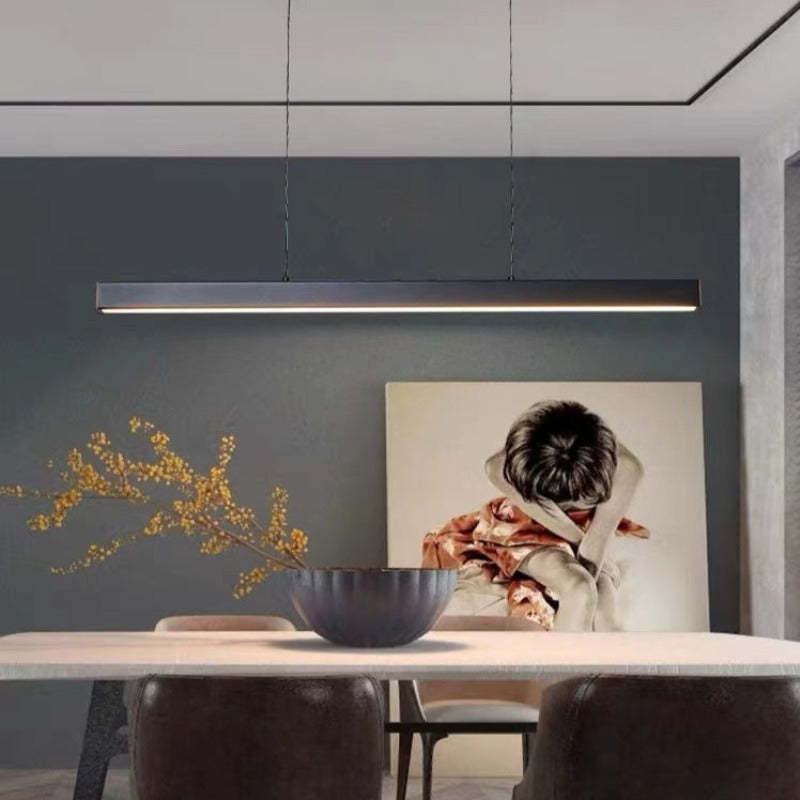 Lampade a soffitto lineari a sospensione – moderno apparecchio LED con regolazione