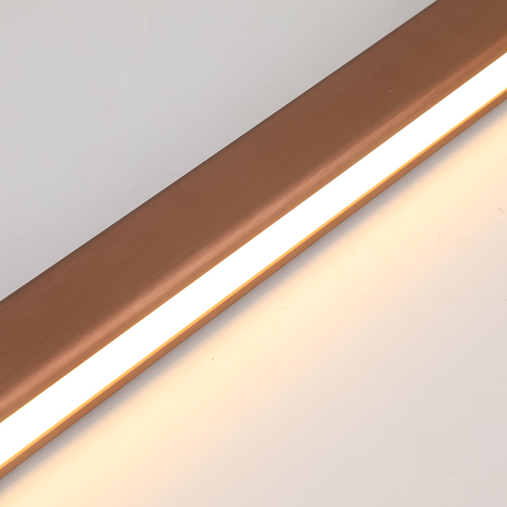 Lampe suspendue LED linéaire minimaliste et fonctionnelle pour intérieurs modernes
