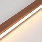 Lampe suspendue LED linéaire minimaliste et fonctionnelle pour intérieurs modernes