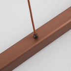 Lampe suspendue LED linéaire minimaliste et fonctionnelle pour intérieurs modernes